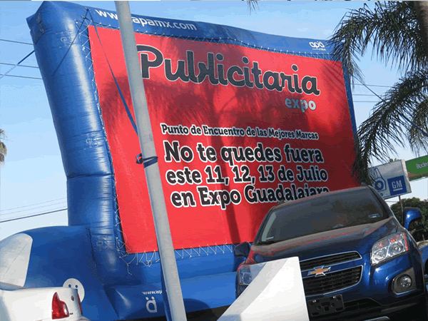 Apa Publicidad Inflable Guadalajara expo publicitaria